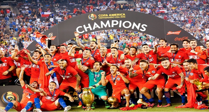 Copa चिली के नाम कोपा अमेरिका के 100वें संस्करण का खिताब