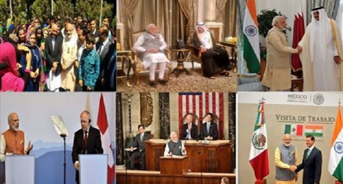 Modi 1 मोदी की विदेश यात्राः देश पांच, सफलताएं अनेक