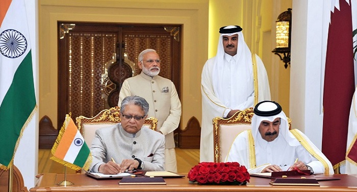 Modi Katar 1 भारत और कतर के बीच सात समझौतों पर हस्ताक्षर