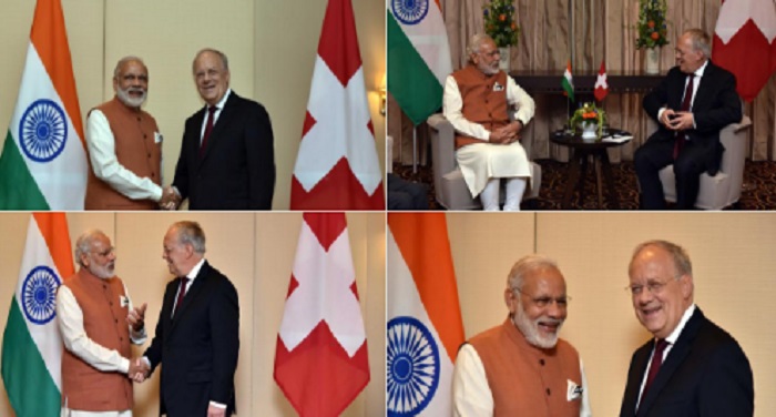 Modi With Swiss Precident एनएसजी में भारत की एंट्री को स्विटजरलैंड का समर्थन, पीएम मोदी ने कहा थैंक्स