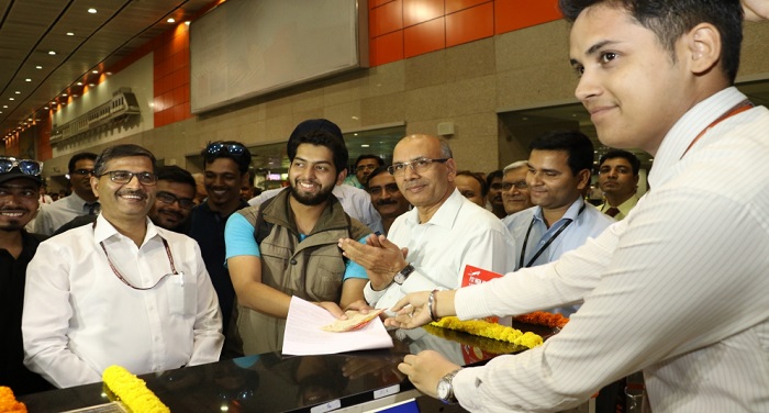 Air India 1 एयर इंडिया ने नई दिल्ली मेट्रो स्टेशन पर चेक-इन काउंटर्स खोले