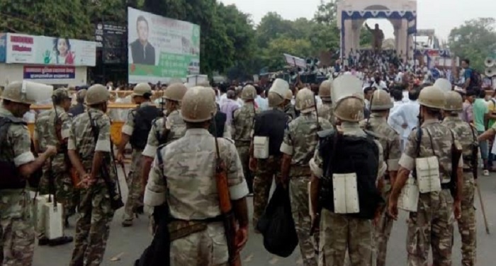BSP Protest मायावती के खिलाफ आपत्तिजनक टिप्पणी पर बसपा का प्रदर्शन