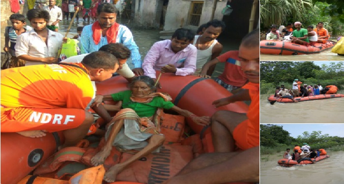 Flood 2 बिहार में बाढ़ से 22 लाख लोग प्रभावित, 26 की मौत