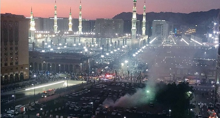 Madeena सऊदी अरब के मदीना में आत्मघाती हमला, 4 पुलिसकर्मियों की मौत