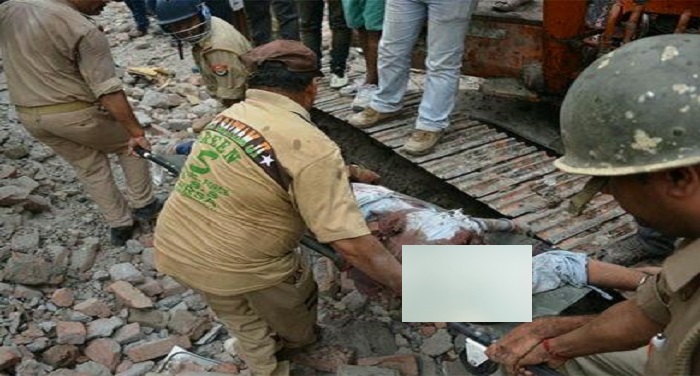 Meerut 04 मेरठ हादसे में मृतक के परिजनों ने दर्ज कराया हत्या का केस