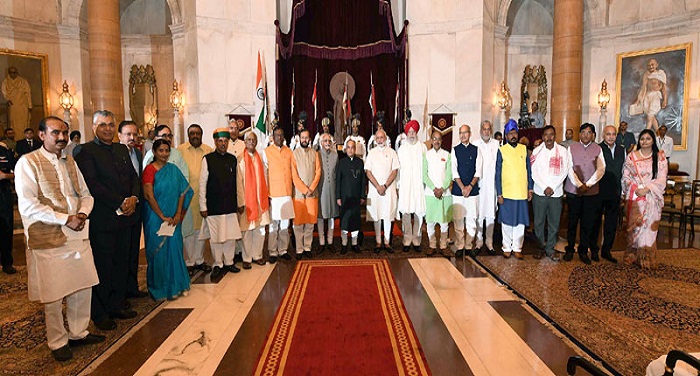 Modi Cabinet मोदी के मंत्रिमंडल में शामिल हुए 19 नए मंत्री, जानिए कहां से किसको मिली जगह