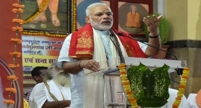 Modi GKP साधु-संत भारत को आधुनिक बना सकते हैं: मोदी