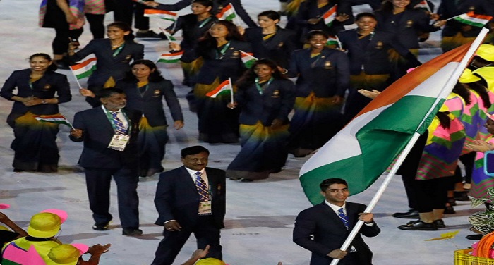 Abhinav Bindra रियो ओलंपिक में अभिनव बिंद्रा ने की भारतीय दल की अगुवाई (वीडियो)