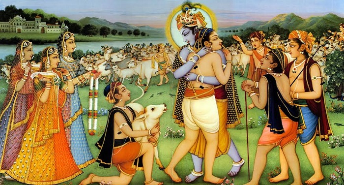 Krishna फ्रेंडस दिवस विकास का दिशा-सूचक यंत्र है