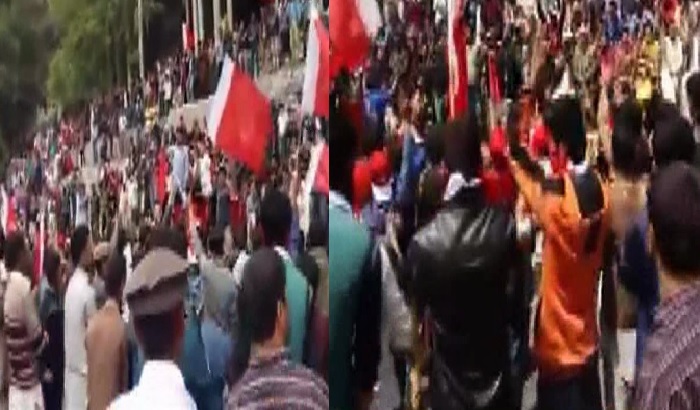 POK पीओके में पाकिस्तानी सेना के विरोध में सड़कों पर उतरे लोग