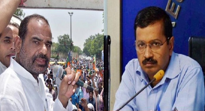 BJP MP Ramesh Vidhudi used abusive language against Kejriwal 1 भाजपा सांसद रमेश विधूड़ी ने केजरीवाल को दी गालियां