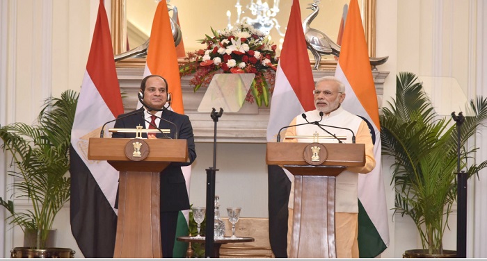 Modi Egypt भारत, मिस्र आतंकवाद से निपटने में सहयोग करेंगे: पीएम मोदी