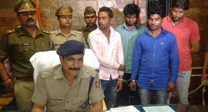 Meerut police मेरठ पुलिस का शानदार प्रदर्शन, 24 घंटे में लुटेरे हुए हवालात के अंदर