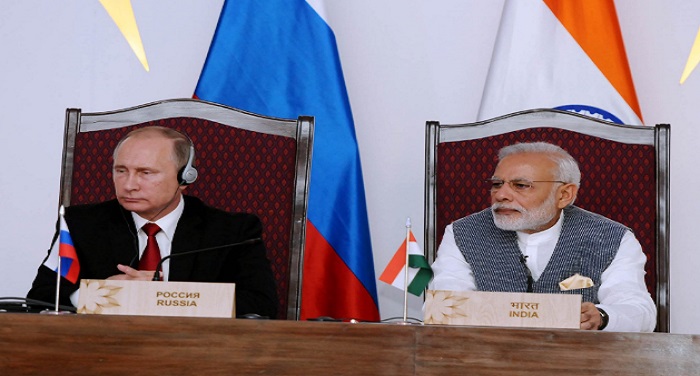 Modi Putin भारत और रूस का आतंकवाद के समूल नाश का आह्वान