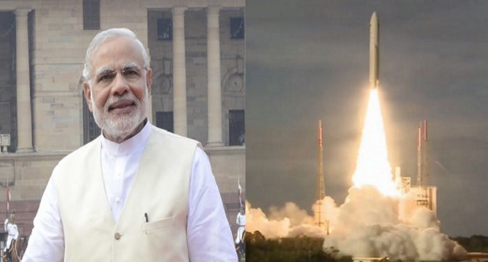 PM Modi congratulates ISRO on the successful launch of GSAT 18 पीएम मोदी ने जीसैट-18 के सफल प्रक्षेपण पर इसरो को दी बधाई