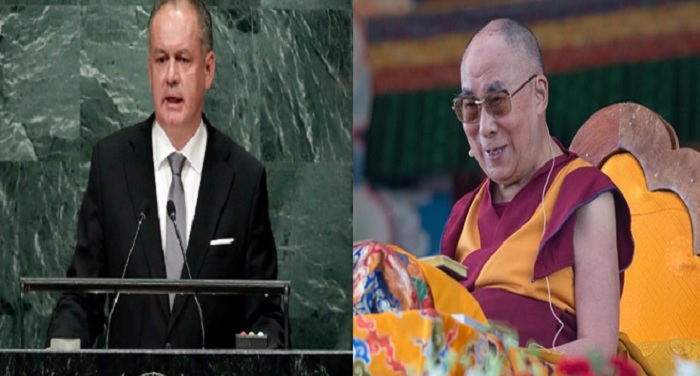 dalai lama दलाई लामा-स्लोवाकियाई राष्ट्रपति की मुलाकात से चीन हुआ नाखुश