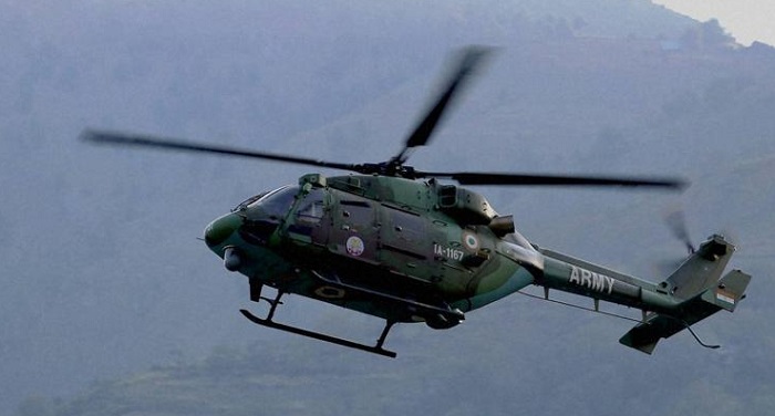 Army helecopter पश्चिम बंगालः सेना का चीता हेलिकॉप्टर क्रैश, 3 अधिकारियों की मौत
