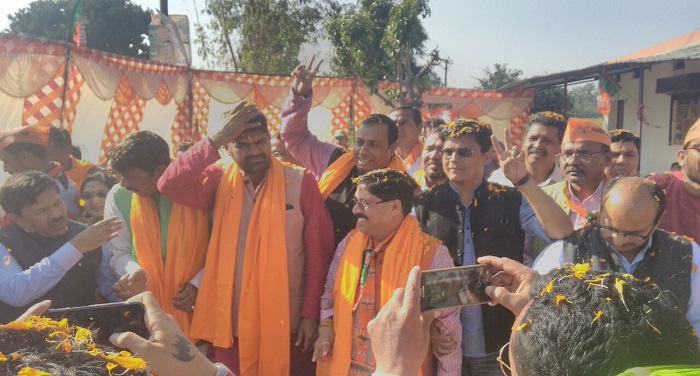 BJP Priwartnyatra परिवर्तन यात्रा के जरिए भाजपा का कांग्रेस पर हमला जारी