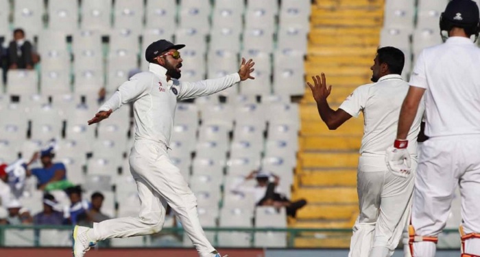 Mohali Test मोहाली टेस्ट: इंग्लैंड के 9 विकेट गिरे