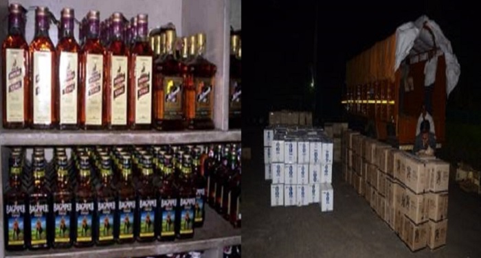 Untitled 3 मुजफ्फरपुर में एसआईटी ने जांच में शराब के 500 कार्टन पकड़े