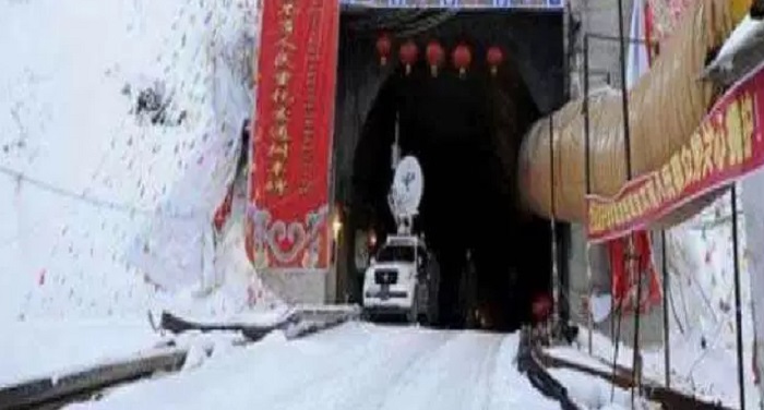 ibbet तिब्बत में दुनिया की सबसे ऊंची सुरंग-सड़क बनी