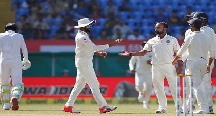rajkot राजकोट टेस्ट : जीत के लिए भारत को बनाने पड़ेंगे 310 रन
