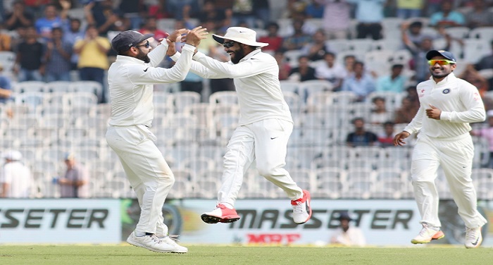 cri 1 चेन्नई टेस्ट में दूसरे दिन लंच तक इंग्लैंड ने बनाए 7/352 रन