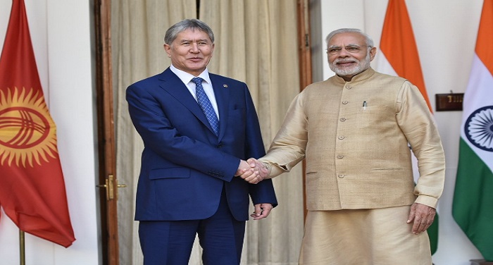 modi 9 भारत व किर्गिस्तान ने 6 समझौतों पर किए हस्ताक्षर