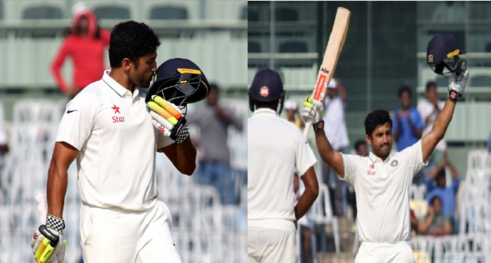 nair चेन्नई टेस्ट : तिहरा शतक जड़ने वाले दूसरे भारतीय खिलाड़ी बने नायर