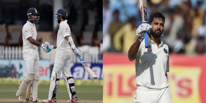 test 1 मुंबई टेस्ट : मुरली विजय के शतक से भारत की स्थिति मजबूत