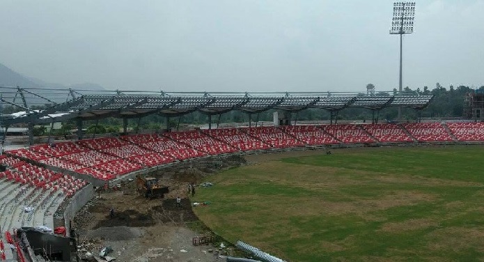 uttrakhand stadium हरीश रावत ने किया अंतर्राष्ट्रीय स्टेडियम का उद्घाटन