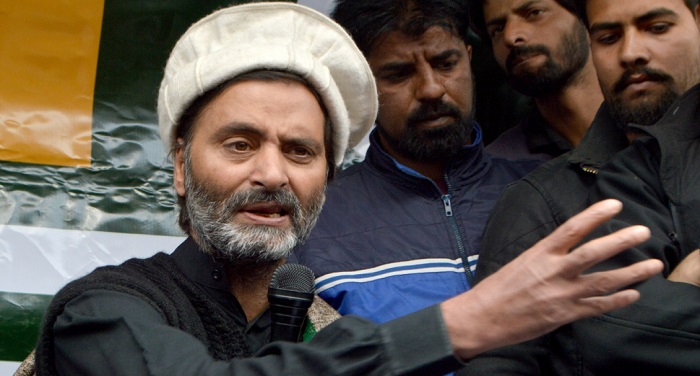 yaseen Malik विरोध मार्च निकालते वक्त यासीन मलिक श्रीनगर में गिरफ्तार