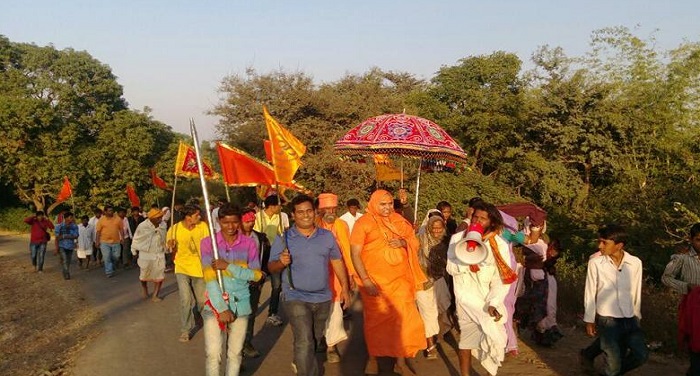 1 स्वच्छ भारत अभियान को बढ़ावा देने के लिए जनजागरण पदयात्रा का आयोजन