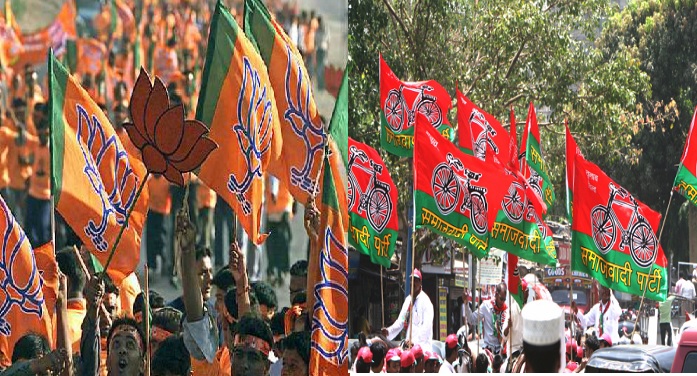 BJP AND SP चुनावी मौसम में बीजेपी ने लगाए सपा पर आरोप