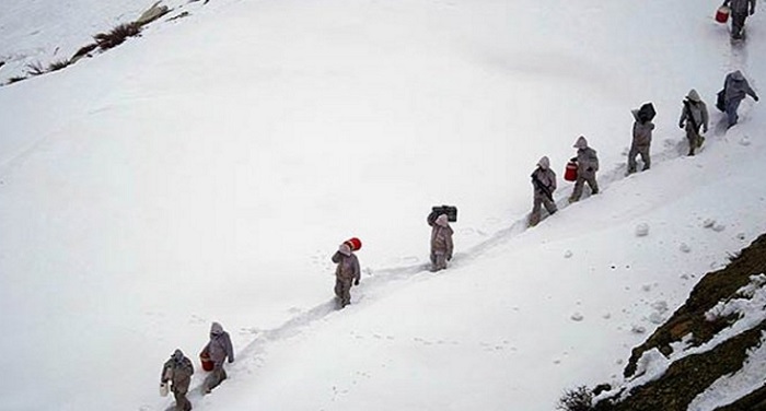 avalanche घाटी के गुरेज सेक्टर में हिमस्खलन से जेसीओ समेत 6 जवानों की मौत