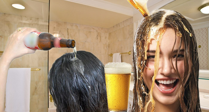 beer hair सर्दियों में बालों को करें बियर से वॉश...होगें कई फायदें