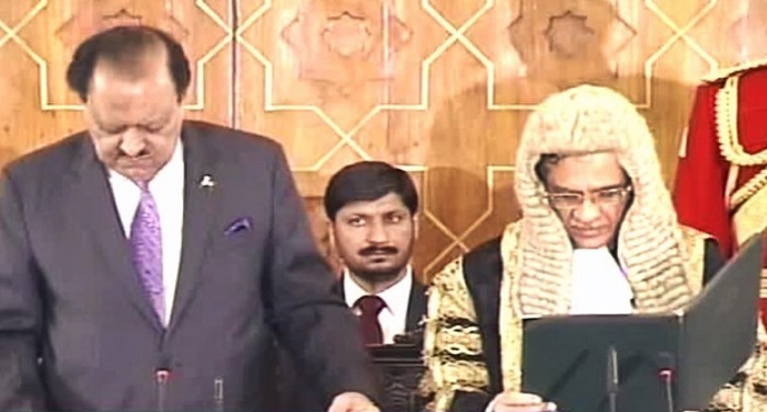pak cji मिया साकिब निसार बने पाकिस्तान के 25वें मुख्य न्यायाधीश