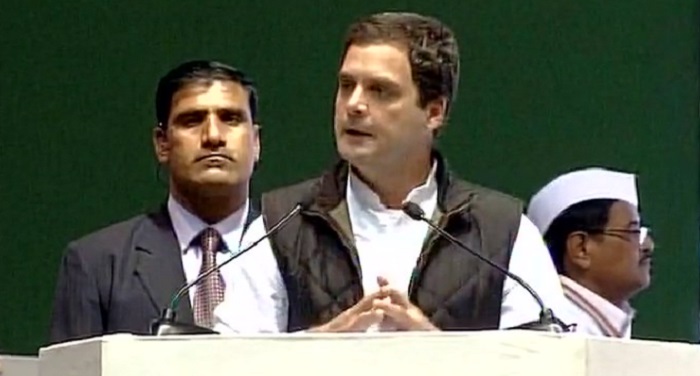 rahul gandhi 2 कांग्रेस का मतलब डरो मतः जन वेदना सम्मेलन में बोले राहुल