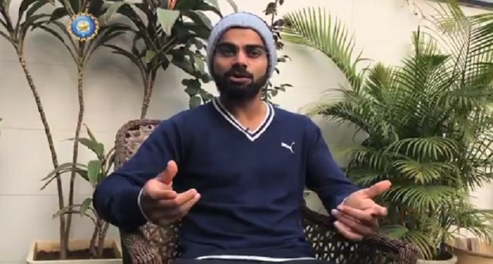 virat धोनी ने कई बार मुझे टीम से बाहर जाने से बचाया : कोहली (देखें वीडियो)