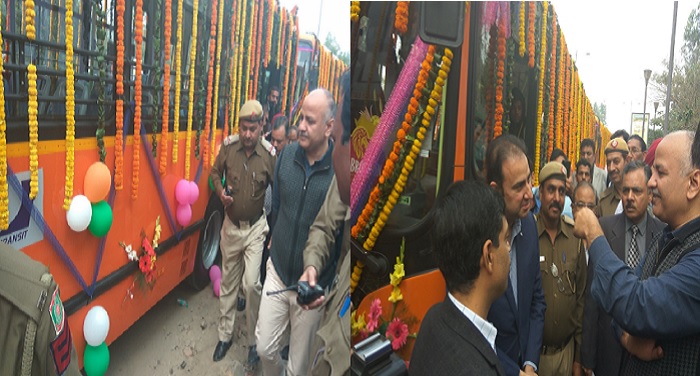 DTC BUS दिल्लीवासियों को मिला 100 नई DTC बसों का तोहफा