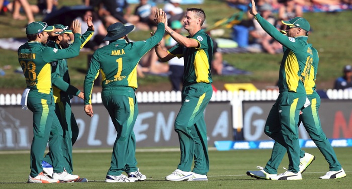 RSA दक्षिण अफ्रीका ने पहले एकदिवसीय में न्यूजीलैंड को हराया