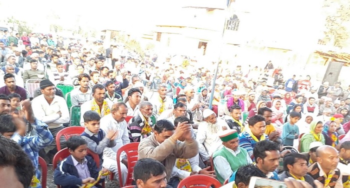 ayernder 2 आयेंद्र शर्मा ने 20 हजार लोगों के साथ निकाली रैली