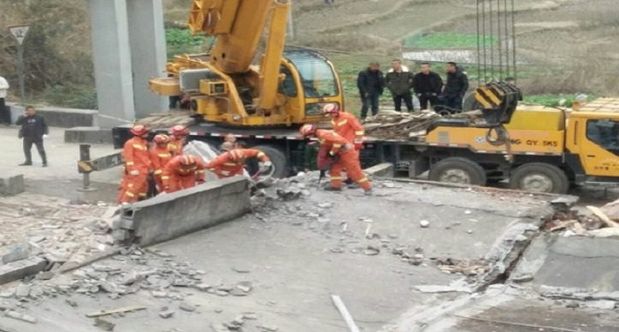china चीन में 3 इमारतें ढहने से भारी नुकसान, कई दबे !