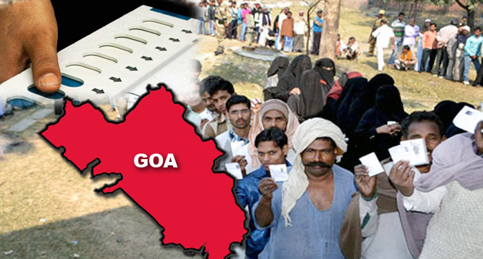 goa elections 1 विधानसभा चुनाव 2017 : गोवा में मतदान खत्म, 5 बजे तक हुई 83% वोटिंग