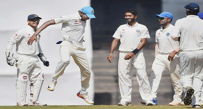 india vs austraila बॉर्डर-गावस्कर ट्रॉफीः पहली पारी में 105 रनों पर सिमटी भारतीय टीम