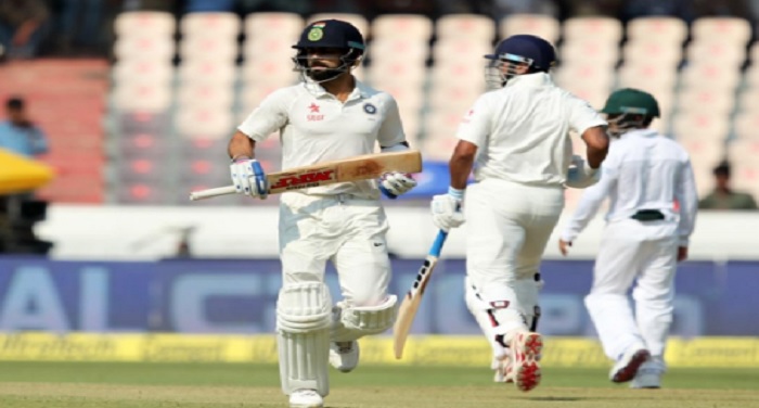 kohli भारत vs बांग्लादेश : पहले दिन की पारी में भारत ने बनाए 356 रन