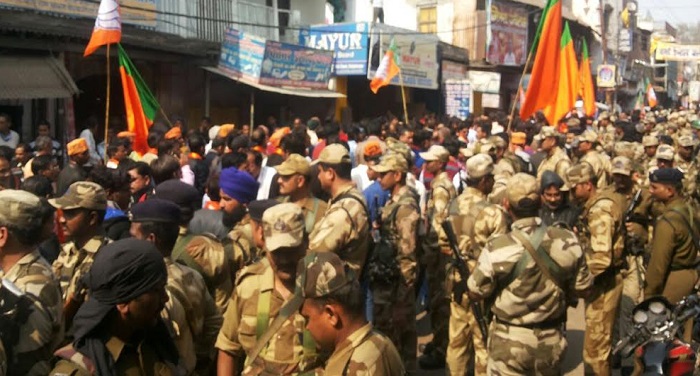 shahjhanpur 1 1 आचार संहिता उल्लंघन में भाजपा प्रत्याशी पर मुकदमा दर्ज