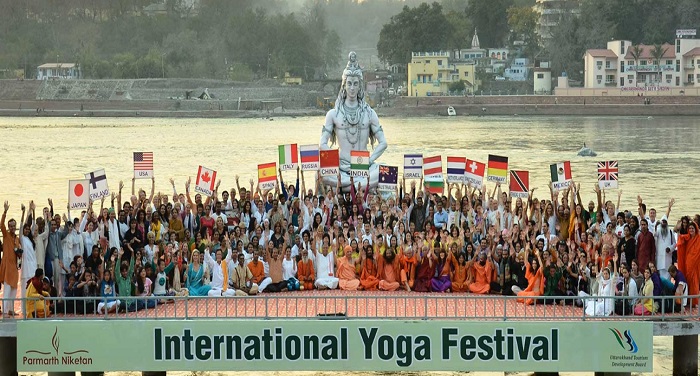 123 अंतर्राष्ट्रीय योग महोत्सव का भव्य शुभारंभ, योग मय हुआ कार्यक्रम