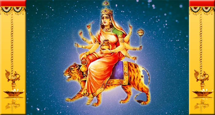 Kushmanda pic 1 देवी दुर्गा के कुष्मांडा स्वरुप की आराधना से होगा लक्ष्मी का निवास