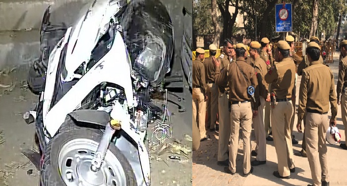 delhi hit and run हिट एंड रनः मर्सिडीज कार ने मारी स्कूटी को टक्कर, मौके से फरार